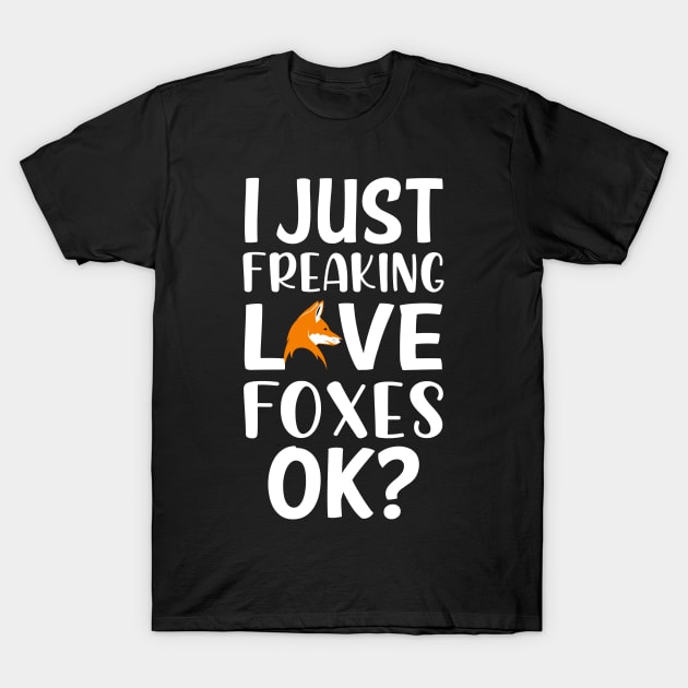 Love Foxes T-Shirt by KsuAnn